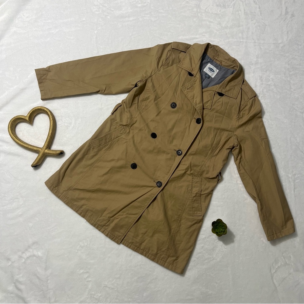 Old Navy Tan Trench Coat